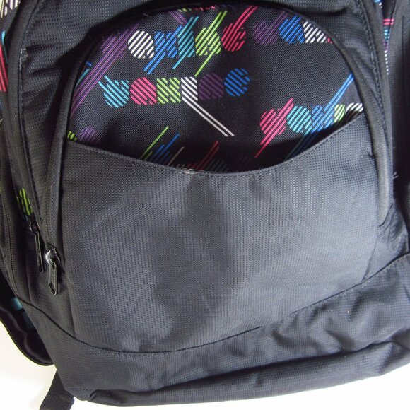 Dakine Womens School Backpack Black Padded GUC - Picture 3 of 11